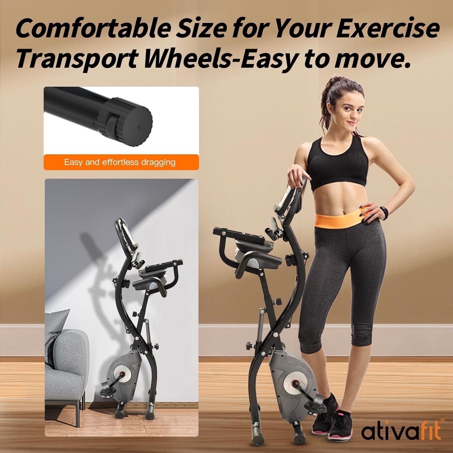 Folding Exercise Bike, Magnetic Foldable Stationary Bike, Indoor Cycli – Greater Happy Outdoors and Health Folding Exercise Bike, Magnetic Foldable Stationary Bike, Indoor Cycli – Greater Happy Outdoors and Health