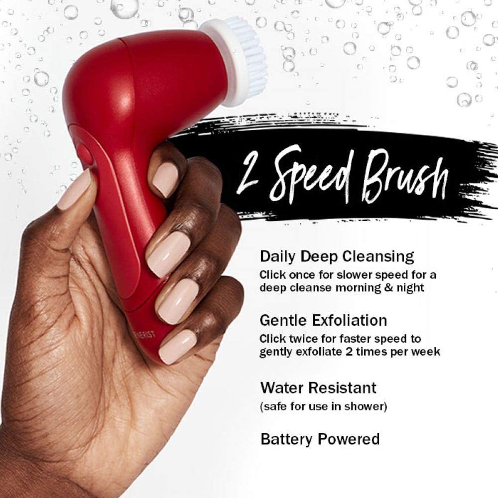 Facial Cleansing Brush by  Regenerist, Face Exfoliator with 2 Brush Heads