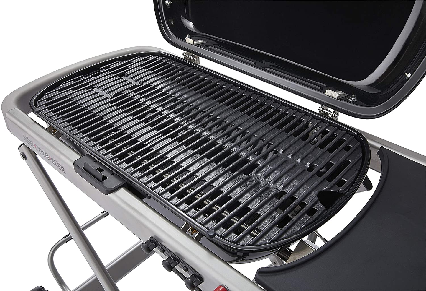 Weber Traveler Portable Gas Grill, Black