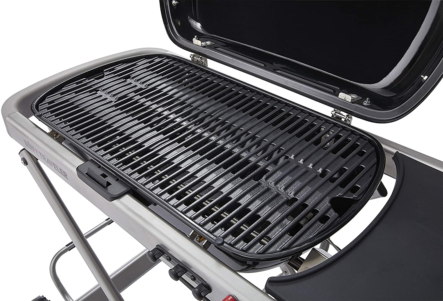 Weber Traveler Portable Gas Grill, Black