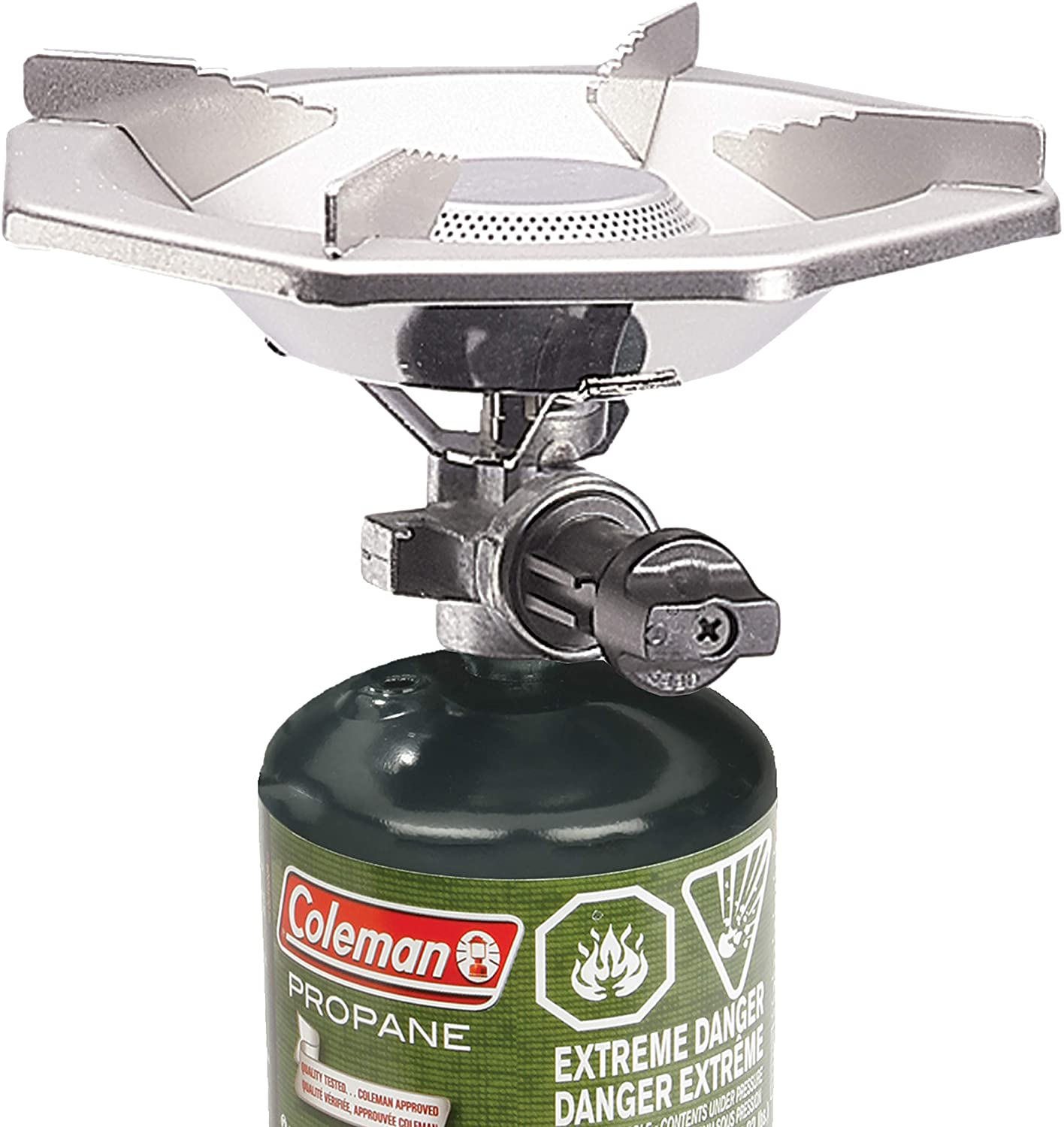Coleman Gas Stove | Portable Bottletop Propane Camp Stove with Adjustable Burner
