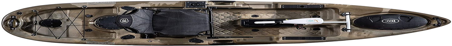 BKCPK11 Solo Sit-On-Top Fishing Kayak with Trolling Motor