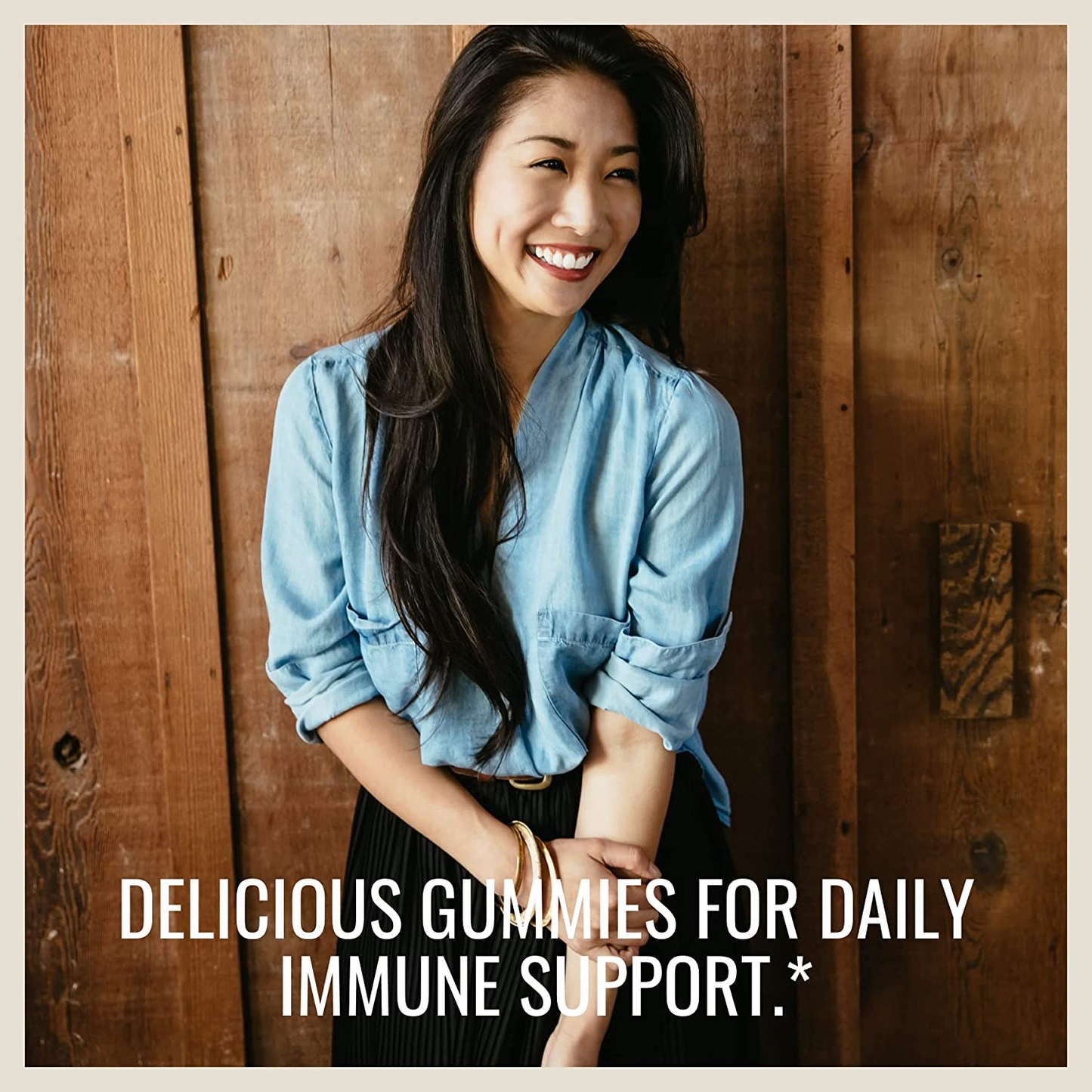 Sambucus Black Elderberry Gummies with Vitamin C and Zinc for Adult, Immune Support*, 3200 Mg, 60 Count