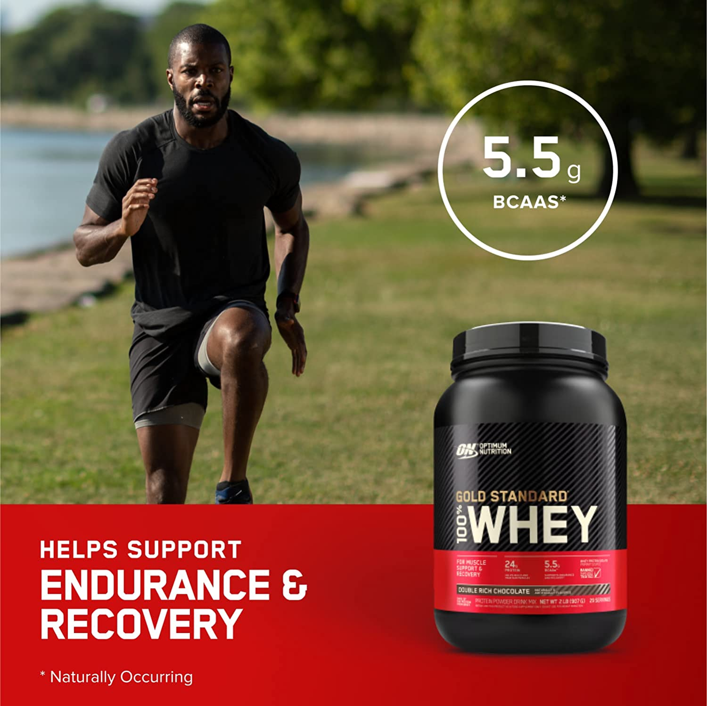 Optimum Nutrition Gold Standard 100% Protein Powder, 2 Pound (Packaging May Vary) Whey Banana Cream