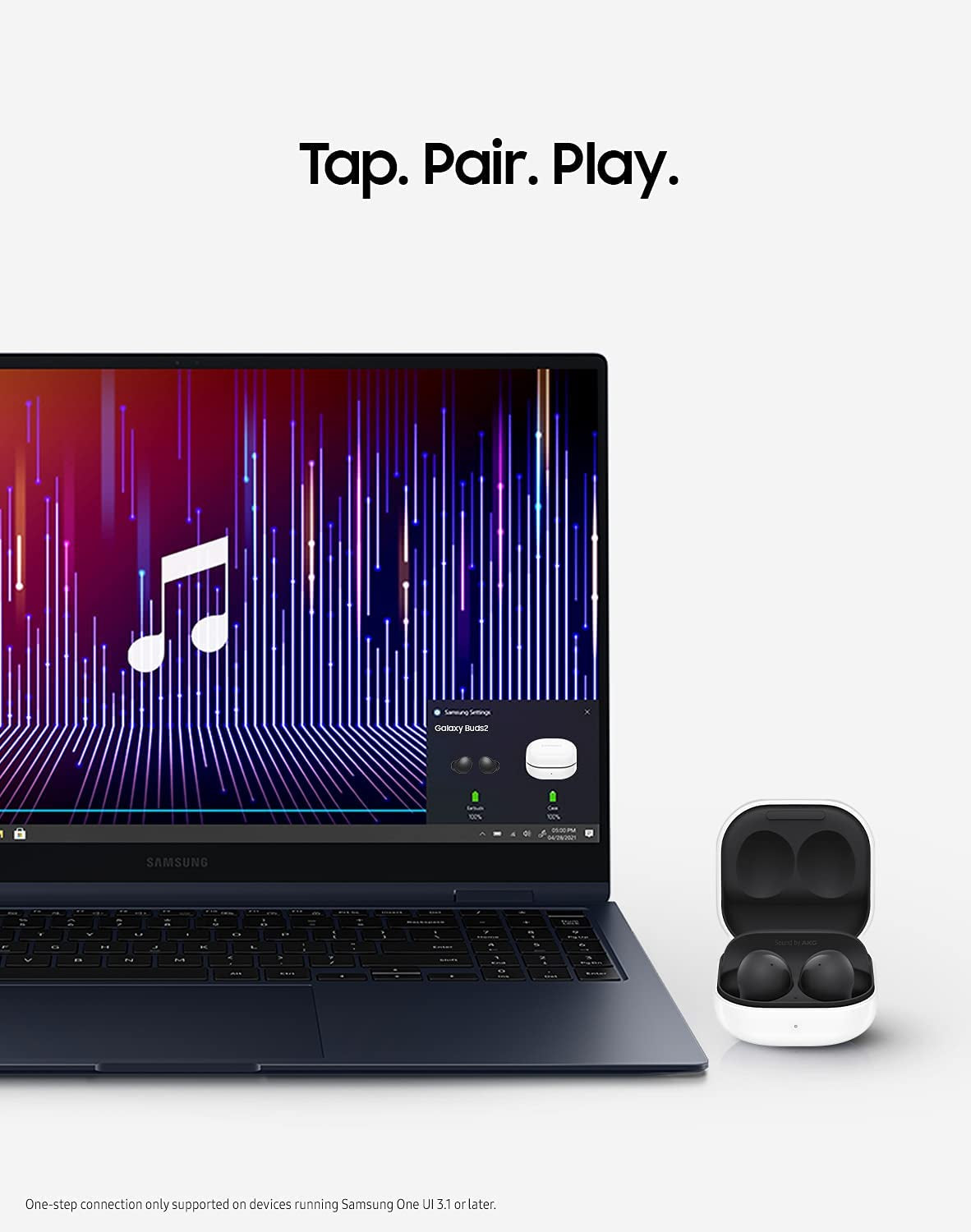 Samsumg Galaxy Buds 2 True Wireless Bluetooth Earbuds, Noise Cancelling, Ambient Sound, Lightweight Comfort Fit in Ear, Auto Switch Audio, Long Battery Life, Touch Control US Version, Graphite