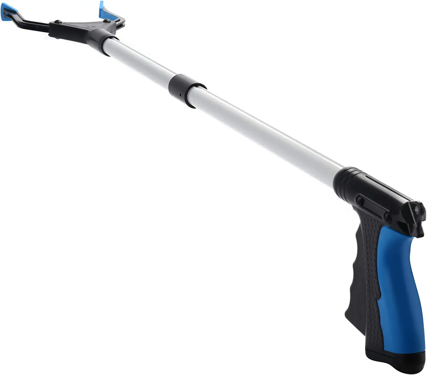 Reacher Grabber Tool, 32" Grabbers for Elderly, Lightweight Extra Long Handy Trash Claw Grabber, Reaching Assist Tool for Trash Pick Up, Nabber, Litter Picker, Arm Extension (Blue)