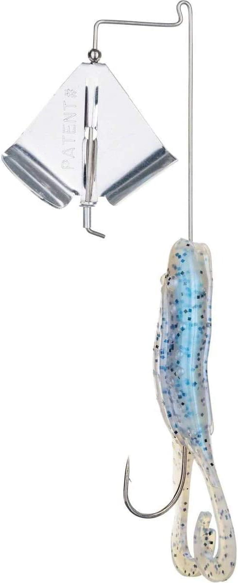 , KVD Toad Buzz Lure, Freshwater, 3/8 Oz, 5/0 Hook, Green Pumpkin Chartreuse Belly, Package of 1