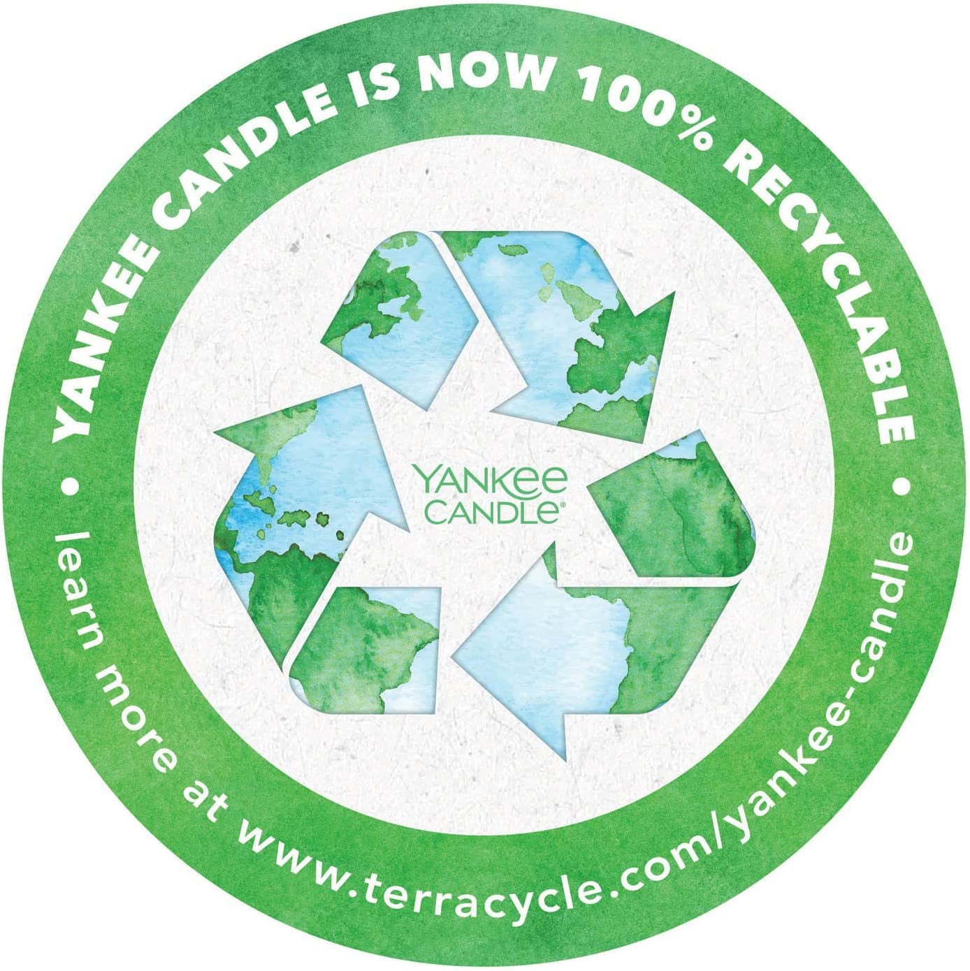 Yankee Lilac Blossoms Scented, Classic 22Oz Large Jar Single Wick Candle, over 110 Hours of Burn Time, Violet