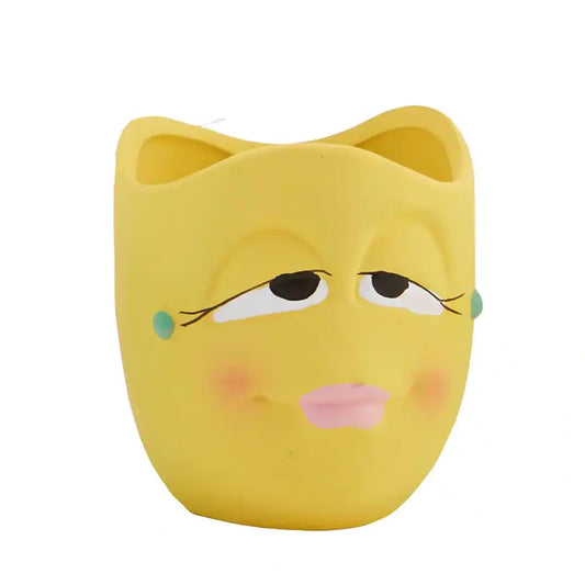 Ceramic Lucy Boxed Best Buds Pot with Jute Hemp Hanger