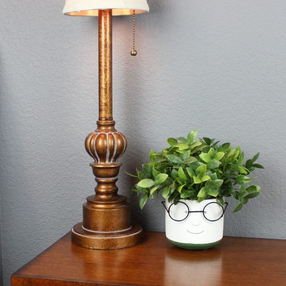 Face Planter Pots Head with Glasses for Indoor Outdoor Plants Cute Unique Succulent Cactus Planter with Drainage Hole Cement 4 Inch (Green)