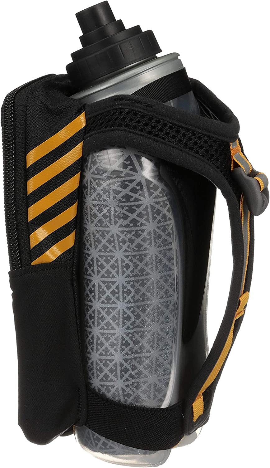 Speedview Flask, Handheld Water Bottle & Phone Case Holder, Insulated for Running & Walking, 18Oz
