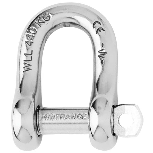 Wichard Captive Pin D Shackle - Diameter 5mm - 3/16" [1402W]