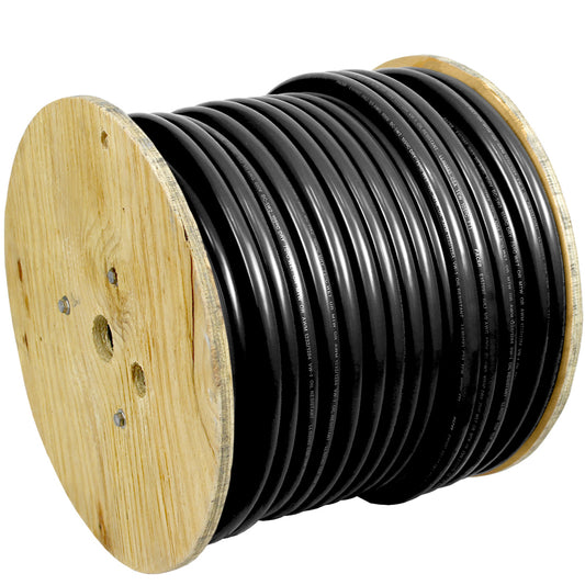 Pacer Black 6 AWG Battery Cable - 250  [WUL6BK-250]