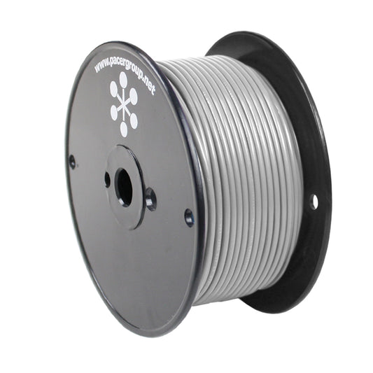 Pacer Grey 18 AWG Primary Wire - 250  [WUL18GY-250]