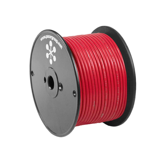 Pacer Red 14 AWG Primary Wire - 100  [WUL14RD-100]
