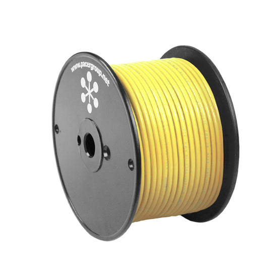 Pacer Yellow 10 AWG Primary Wire - 100  [WUL10YL-100]