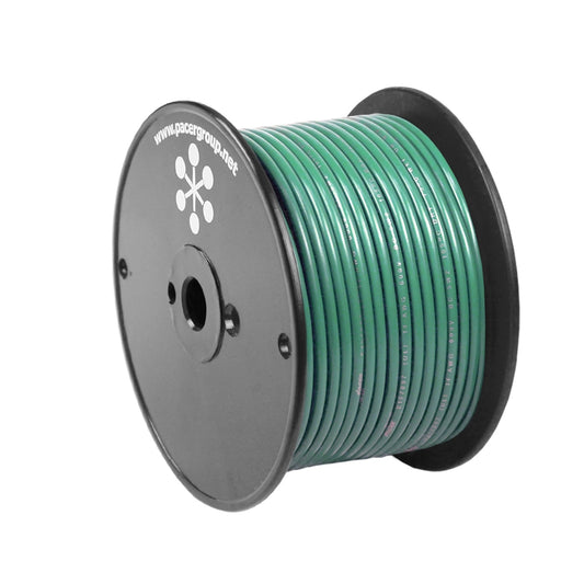 Pacer Green 8 AWG Primary Wire - 100  [WUL8GN-100]