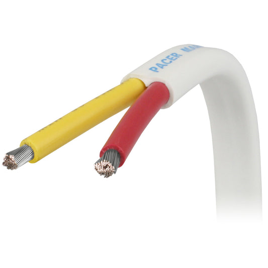 Pacer 14/2 AWG Safety Duplex Cable - Flat Cable - Red/Yellow - Sold By The Foot [W14/2RYW-FT]