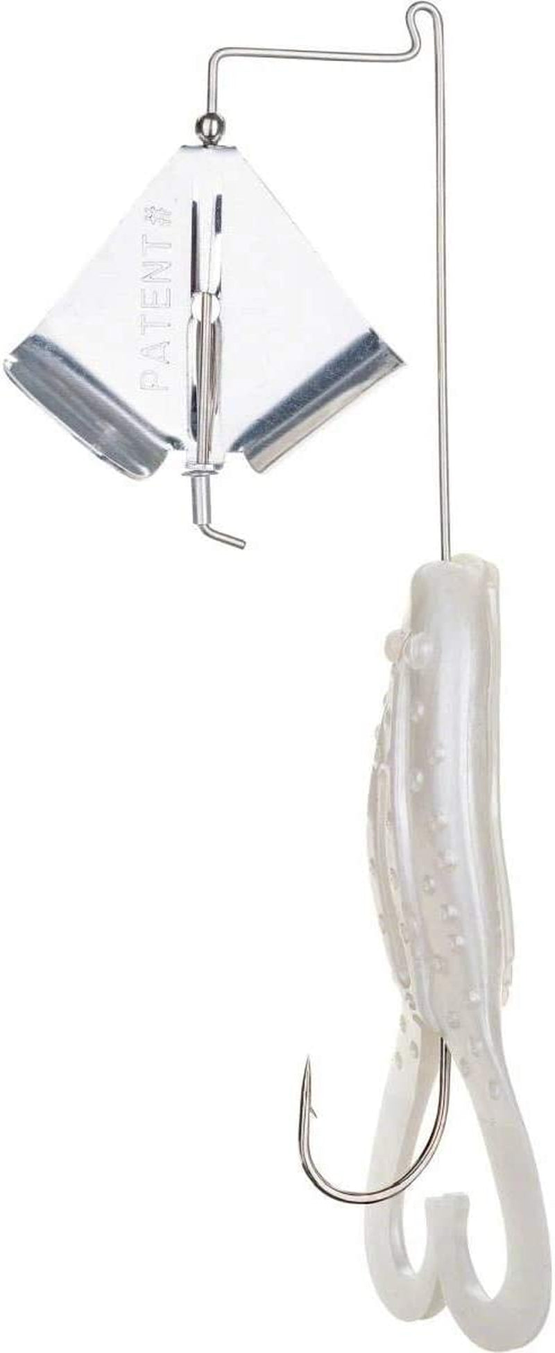 , KVD Toad Buzz Lure, Freshwater, 3/8 Oz, 5/0 Hook, Green Pumpkin Chartreuse Belly, Package of 1