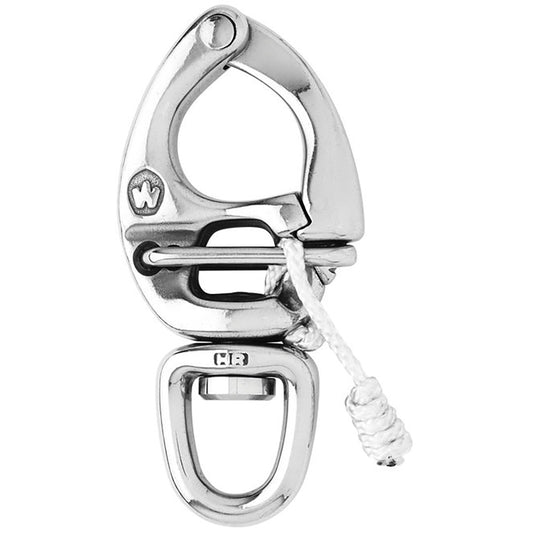 Wichard HR Quick Release Snap Shackle With Swivel Eye - 130mm Length - 5-1/8" [2677W]