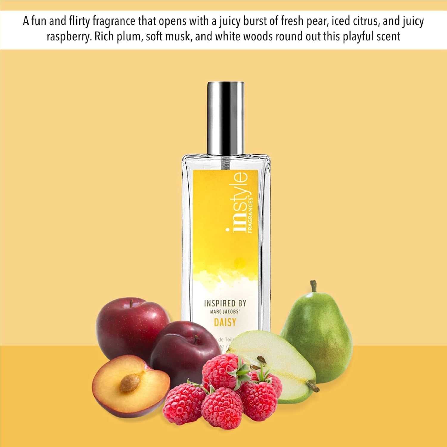 | Inspired by Marc Jacobs' Daisy | Women’S Eau De Toilette | Vegan, Paraben & Phthalate Free | Never Tested on Animals | 3.4 Fl Oz
