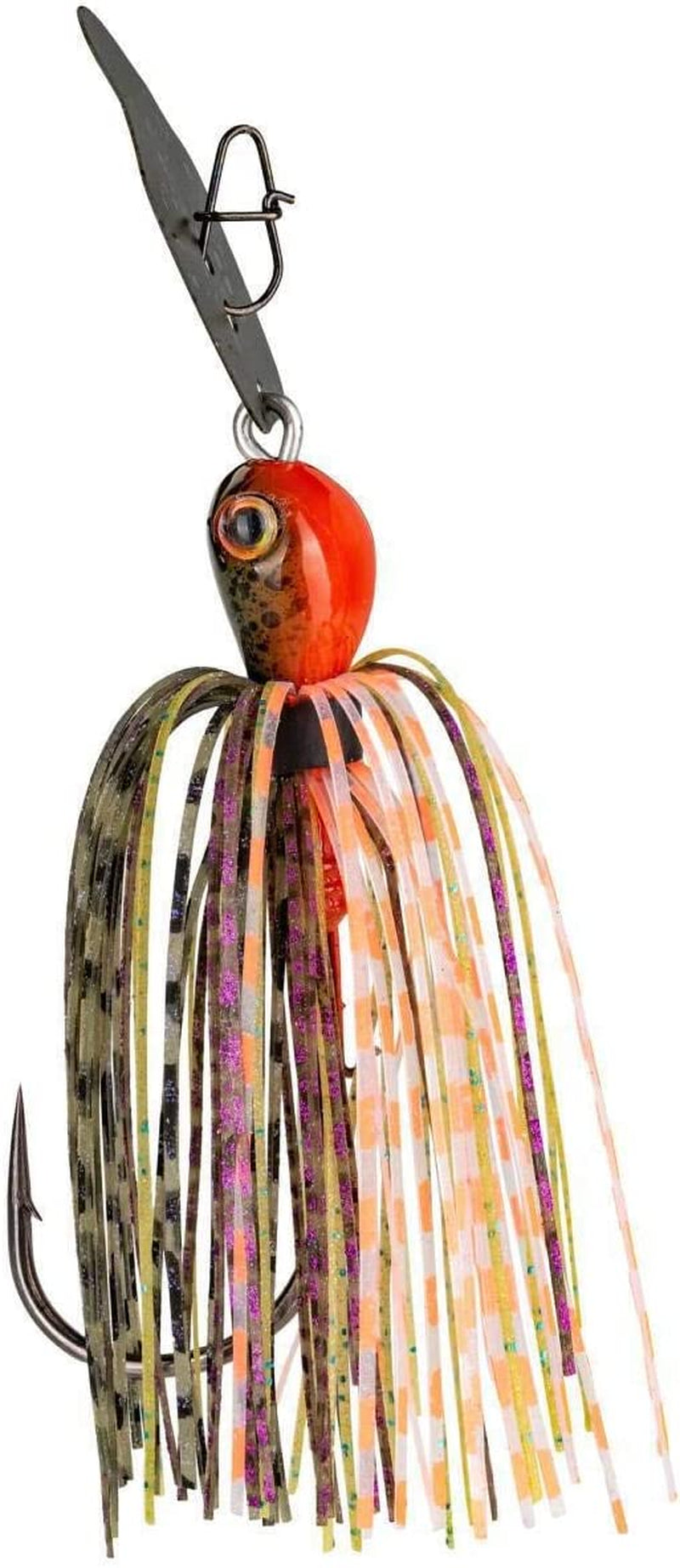 Strike King Thunder Cricket Vibrating Swim Jig/White, 5/8Oz. (TCVSJ58-10)