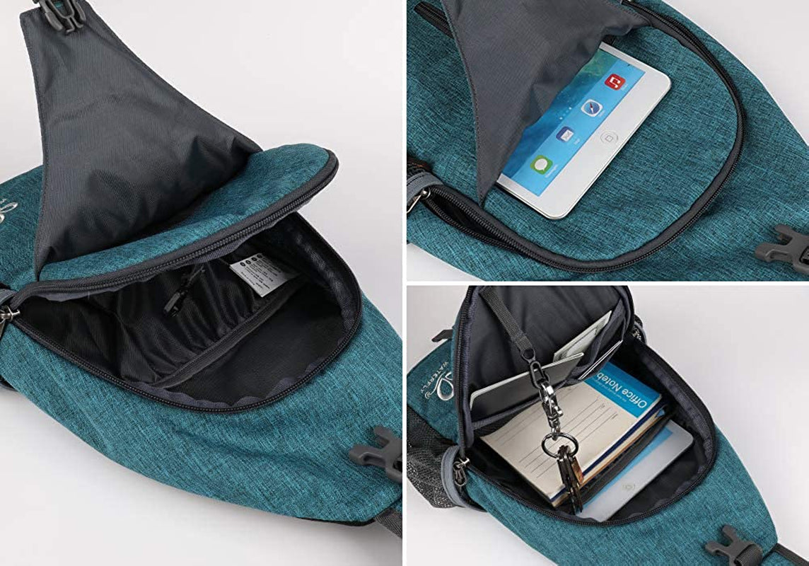 Crossbody Sling Backpack Sling Bag Travel Hiking Chest Bag Daypack
