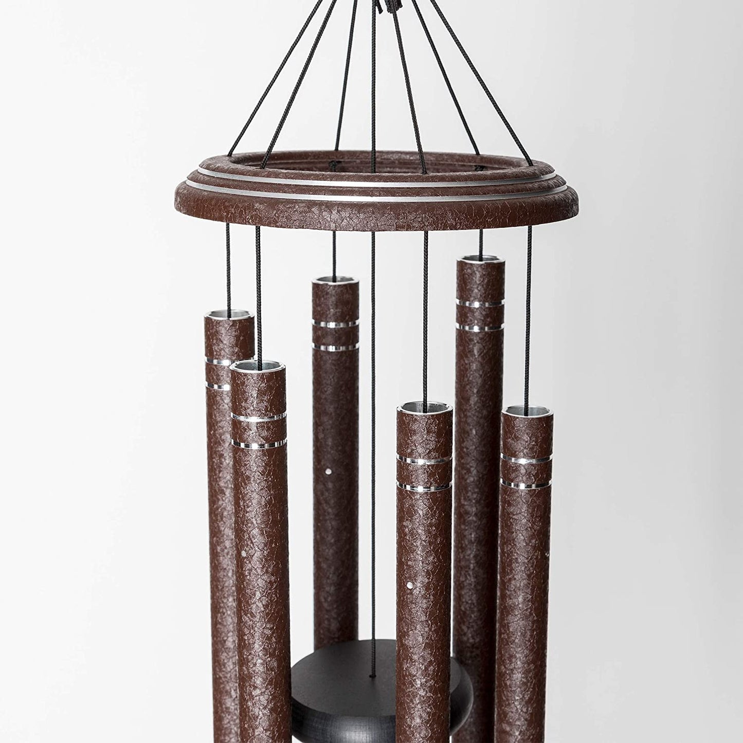 Arabesque by Wind River - 32 Inch Chocolate Diamond Wind Chime for Patio, Backyard, Garden, and Outdoor Décor (Aluminum Chime) Made in the USA
