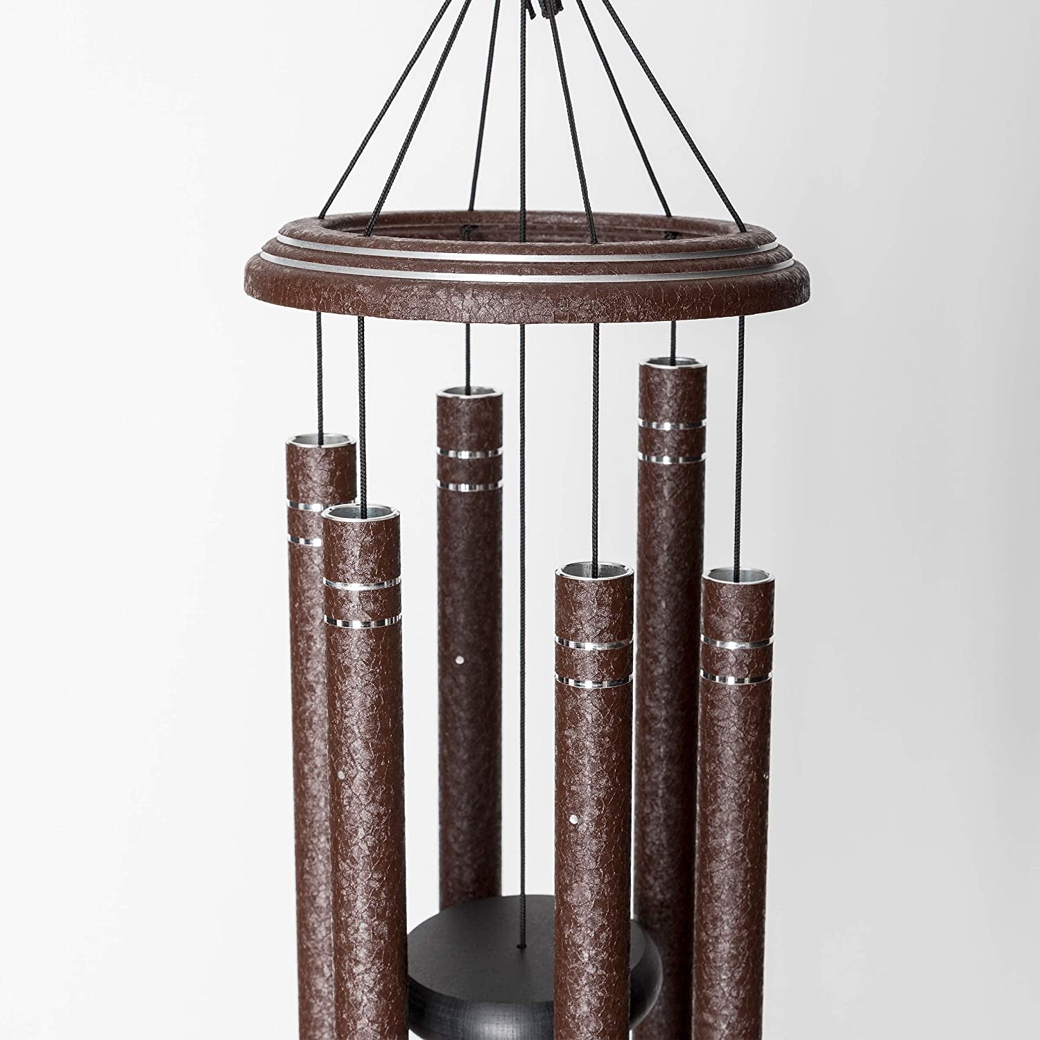 Arabesque by Wind River - 32 Inch Chocolate Diamond Wind Chime for Patio, Backyard, Garden, and Outdoor Décor (Aluminum Chime) Made in the USA
