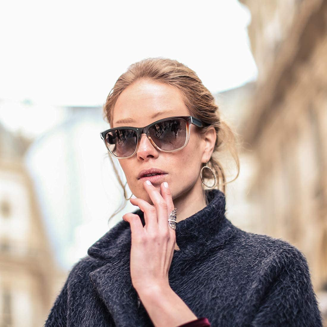 Polarized Sunglasses for Women Men Classic Retro Designer Style