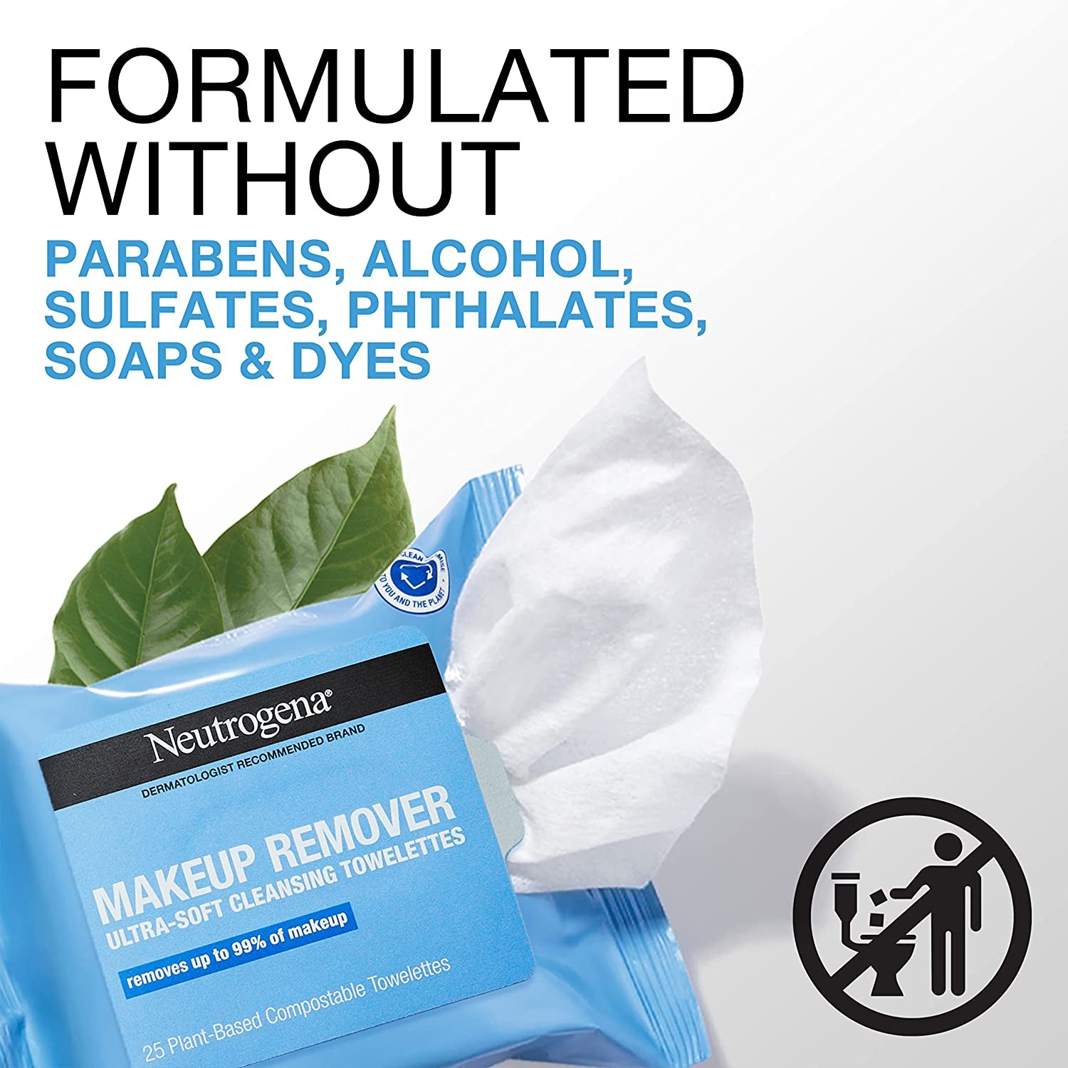 Makeup Remover , 25 Count, 2 Pack