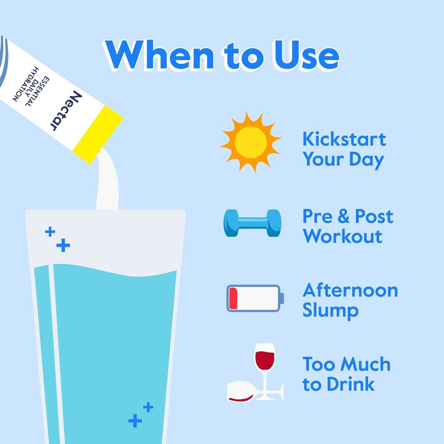 Hydration Packets - Electrolytes Powder Packets - Sugar Free & 0 Calorie - Organic Fruit Liquid Daily IV Hydrate Packets for Hangover & Dehydration Relief and Rehydration (Variety 30 Pack)