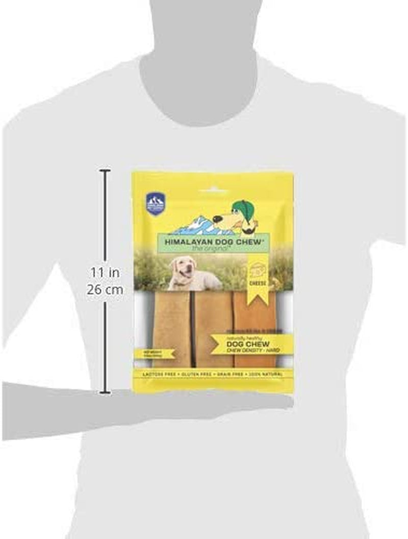 Original Yak Cheese Dog Chews, 100% Natural, Long Lasting, Gluten Free, Healthy & Safe Dog Treats, Lactose & Grain Free, Protein Rich, Mixed Sizes, Dogs 65 Lbs & Smaller