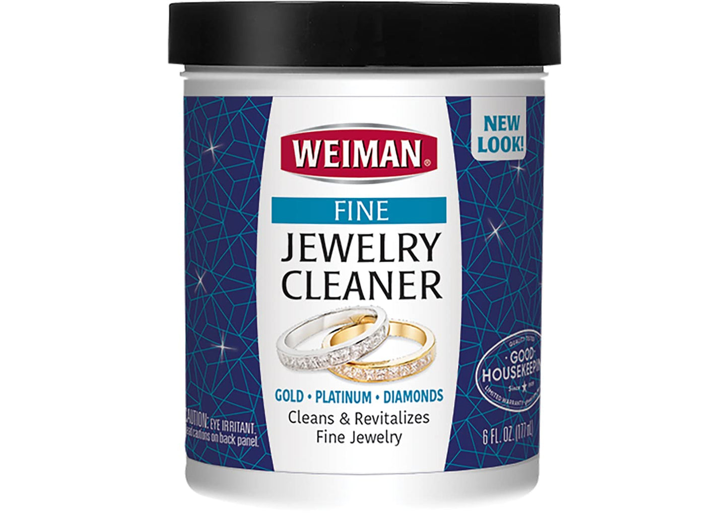 Jewelry Cleaner Liquid Â€Œ Restores Shine and Brilliance to Gold, Diamond, Platinum Jewelry and Precious Stones Â€Œ 6 Ounce
