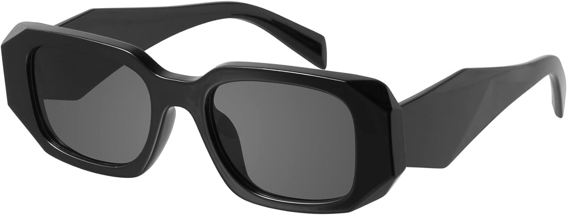 Trendy Rectangle Sunglasses for Women Men-Goulding
