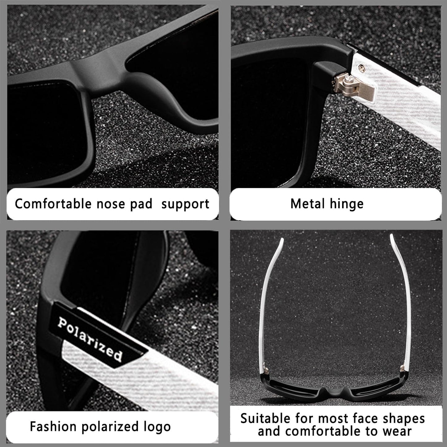 Men Polarized Sunglasses for Women Sports Cycling Driving Fishing UV Protection Glasses