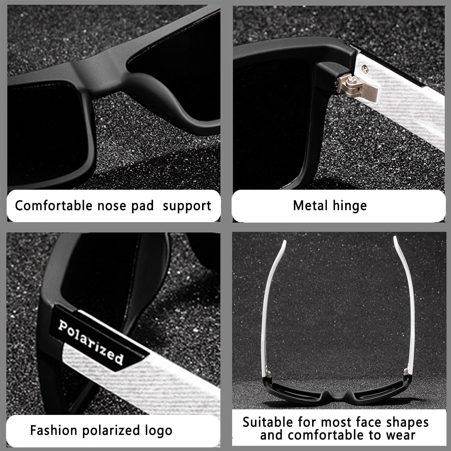 Men Polarized Sunglasses for Women Sports Cycling Driving Fishing UV Protection Glasses