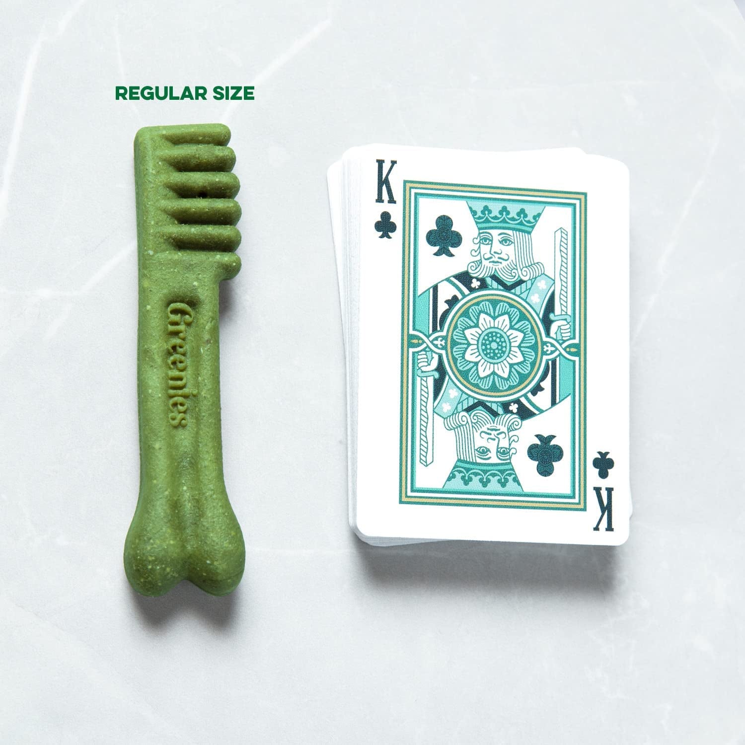 Original Regular Natural Dog Dental Care Chews Oral Health Dog Treats, 36 Count (Pack of 1)