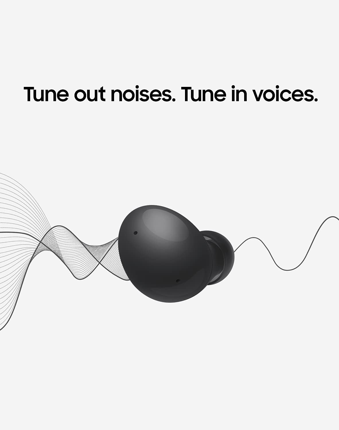 Samsumg Galaxy Buds 2 True Wireless Bluetooth Earbuds, Noise Cancelling, Ambient Sound, Lightweight Comfort Fit in Ear, Auto Switch Audio, Long Battery Life, Touch Control US Version, Graphite