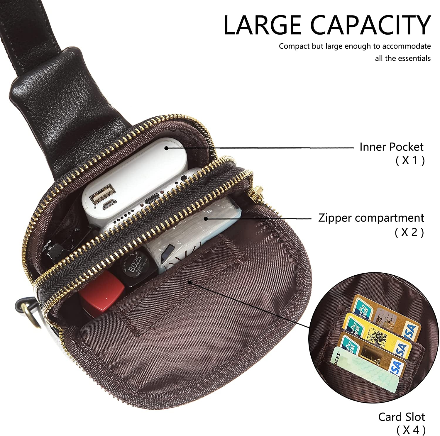 Small Sling Bag Fanny Packs Crossbody Bags Gifts for Women Men
