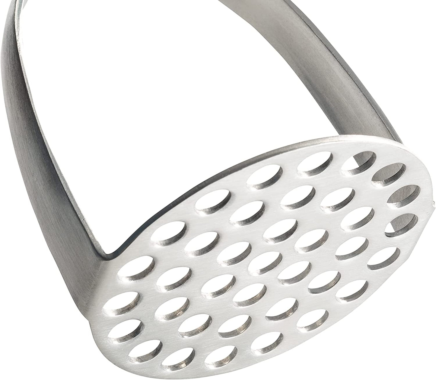 Potato Masher Stainless Steel, Best Mashed Potatoes Masher Kitchen Tool, Potato Smasher for Potatoe, Avocado, Sweet Potato, Beans, Large Heavy Duty Metal Mashing Utensil, 12.5 Inch