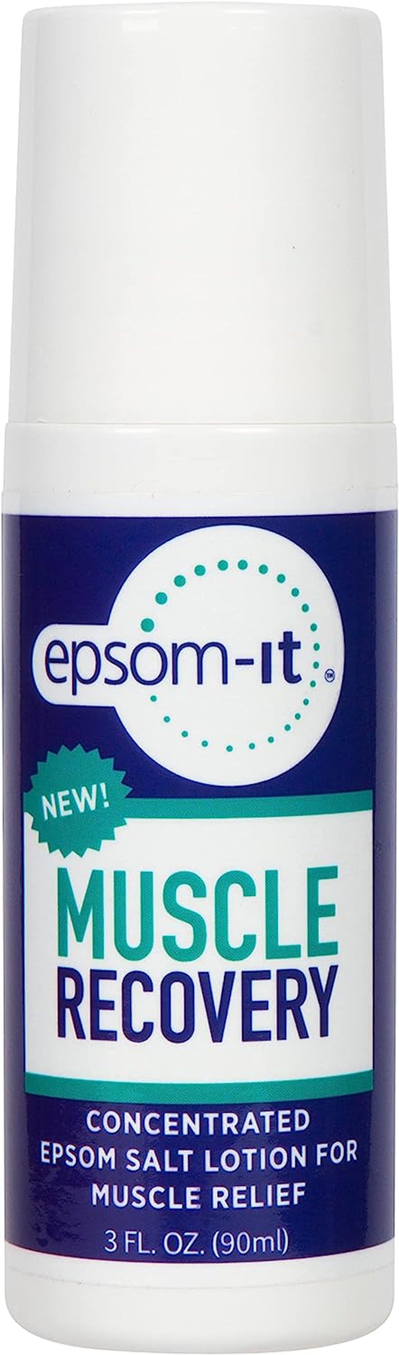 Soothing Lotion for Muscles Natural Roll-On Concentrated Magnesium Sulfate Cream Fortified with Arnica, for Muscle Stiffness from Running, Exercise, Walking (Rollerball)