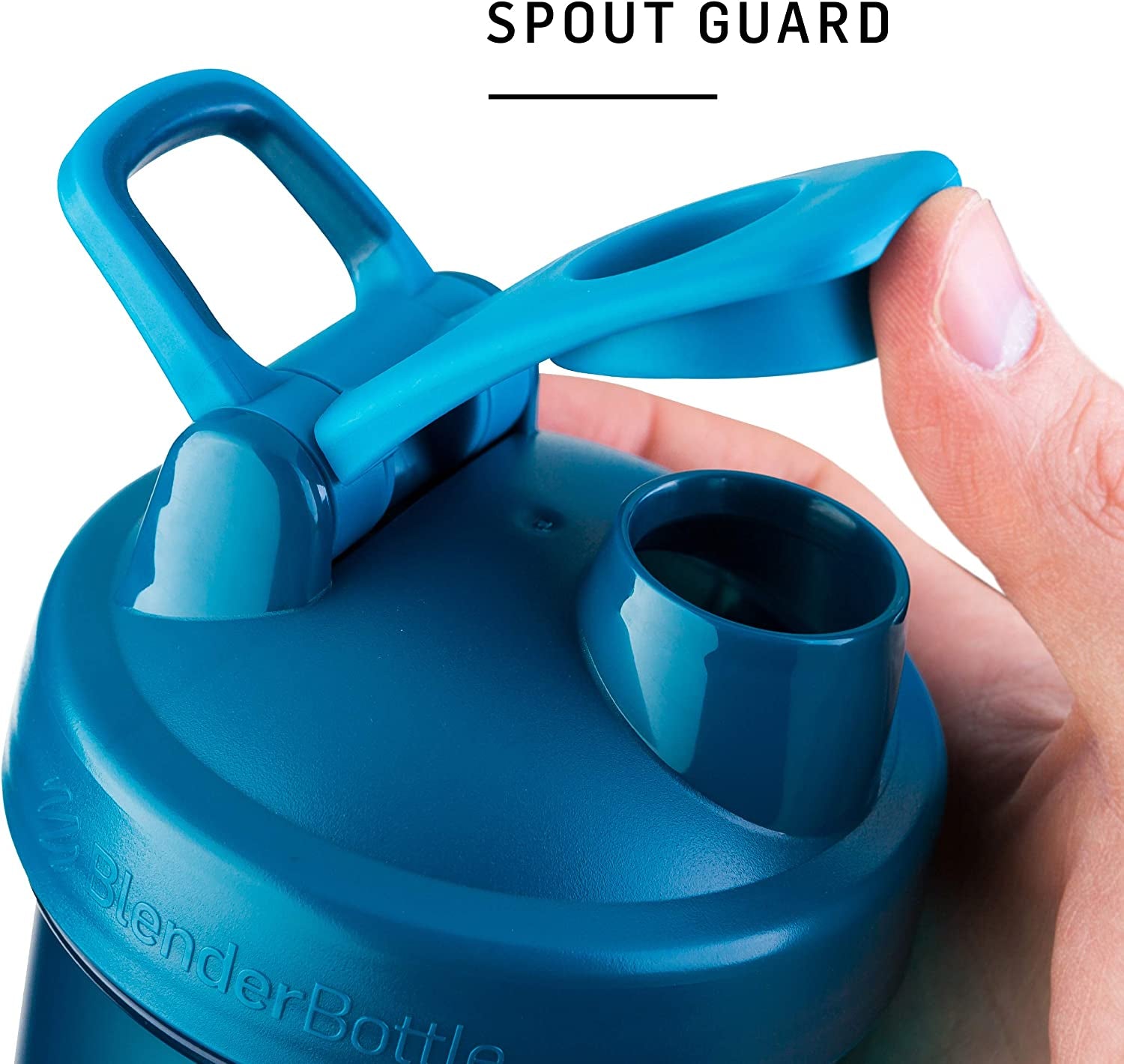 Classic V2 Shaker Bottle Perfect for Protein Shakes and Pre Workout, 20-Ounce, Black