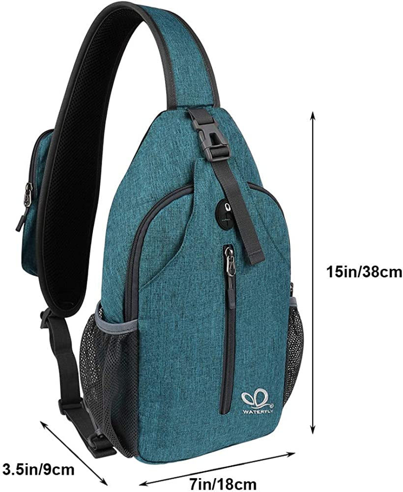 Crossbody Sling Backpack Sling Bag Travel Hiking Chest Bag Daypack