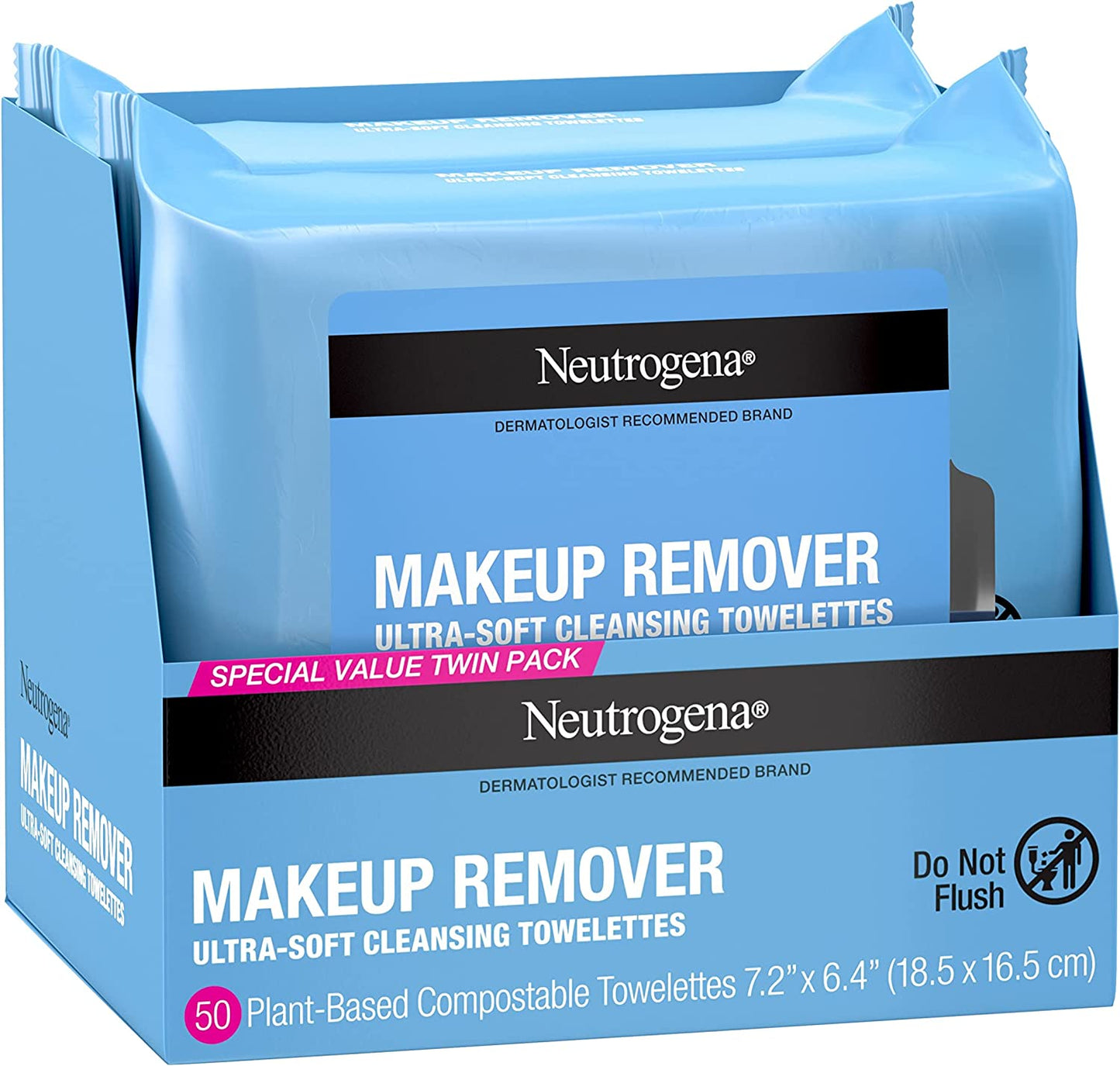 Makeup Remover , 25 Count, 2 Pack