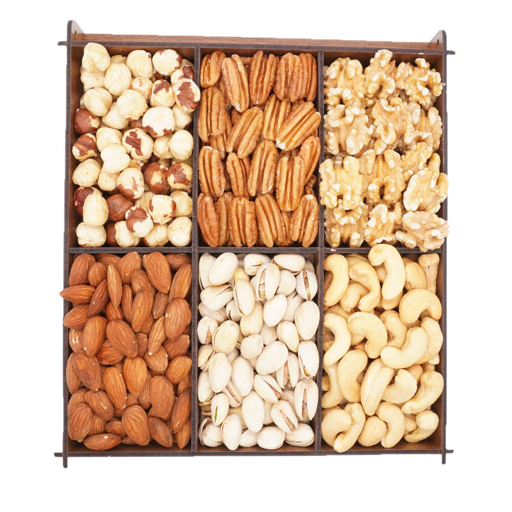 Fruit and Nuts Gift Basket, Gourmet Food Gift, Healthy Fresh Gift Idea for Business, Customer Gift Box, Christmas, Thanksgiving, Fathers Day, Mother`S Day , and Birthday