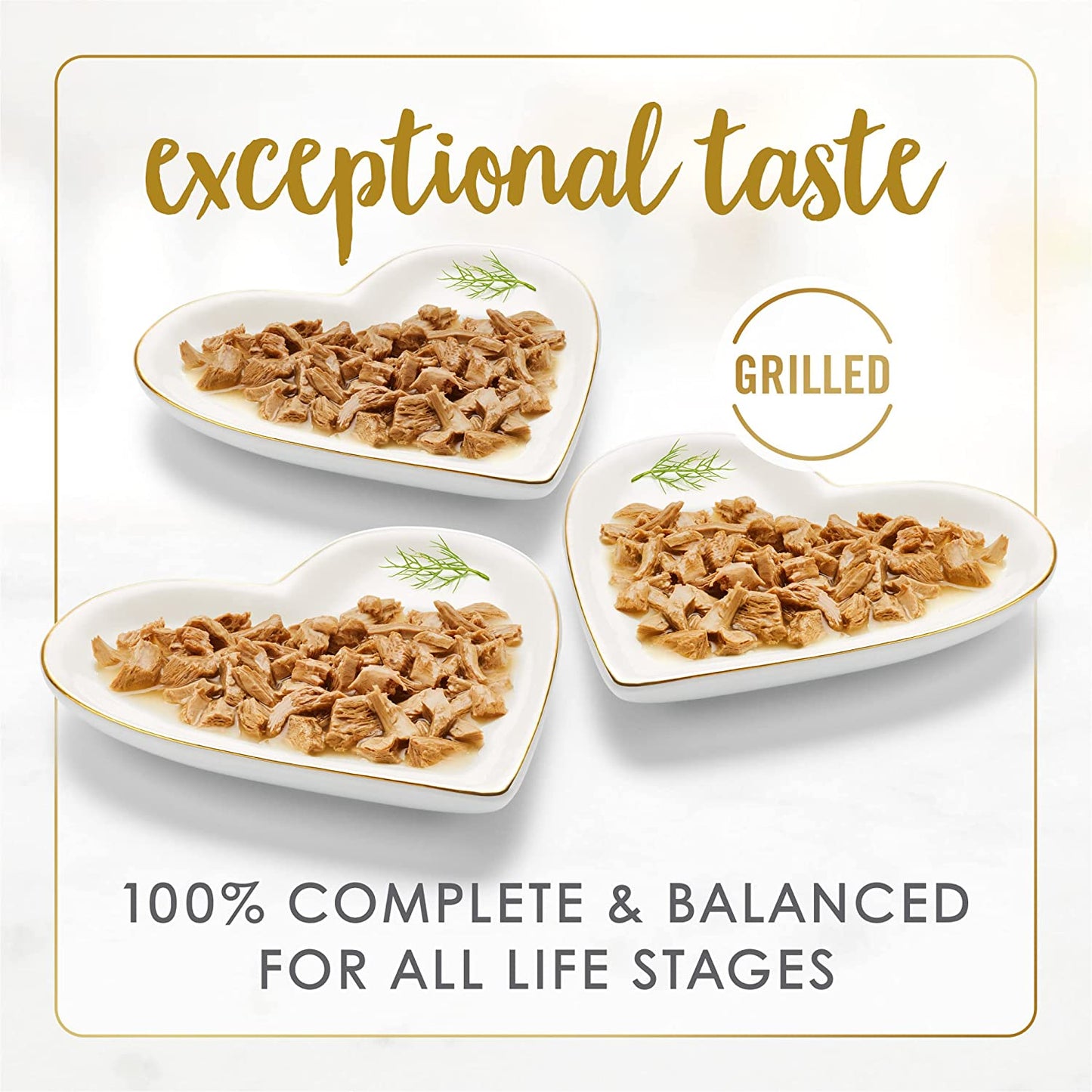 Grilled Wet Cat Food Seafood Collection in Wet Cat Food Variety Pack - (Pack of 24) 3 Oz. Cans