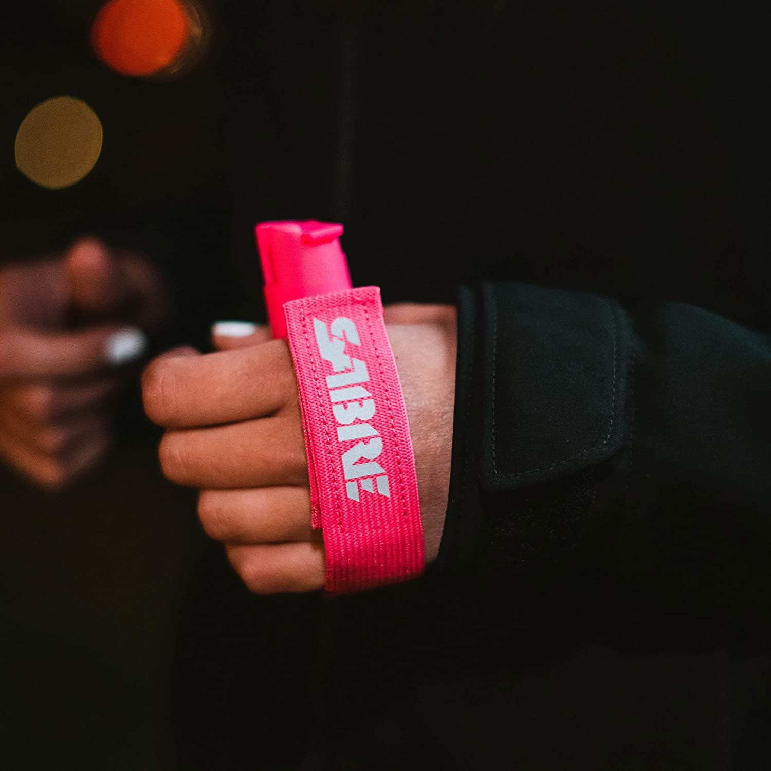 Runner Pepper Gel, Maximum Police Strength OC Spray, Reflective Hand Strap for Easy Carry & Quick Access, 35 Bursts, Secure & Easy to Use Safety, Optional Clip-On Alarm & LED Armband Combos