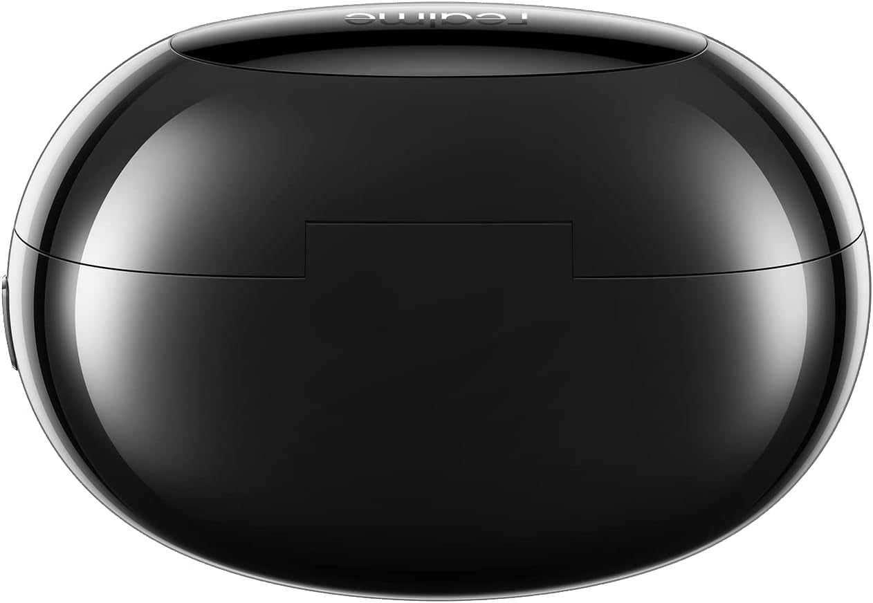 Buds Air 5 Pro Wireless Headphones, Realboost Dual Drivers, up to 40 Hours of Playback, 50Db Active Noise Cancellation, 360° Spatial Audio Effect - (Black)