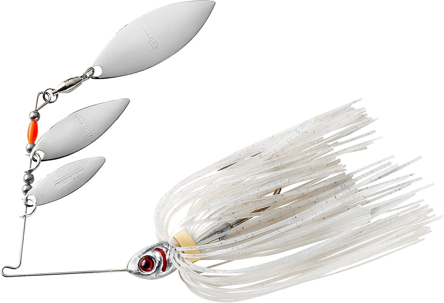 Booyah Shad Blade-Bait Fishing Lure, Pearl Shiner, Mini Shad (3/16 Oz)
